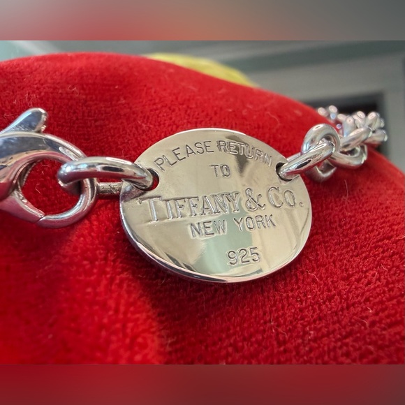 Pre Loved Tiffany & Co. Return to Tiffany Choker Necklace 925 Sterling Silver - Picture 11 of 14